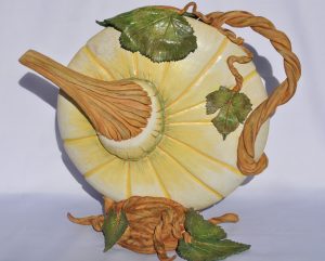 "Summer Squash Teapot" - Nadia Tarzi Saccardi - $2,500.00