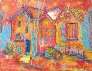 "Red Town" - Zhanna Urodovskikh - $400.00