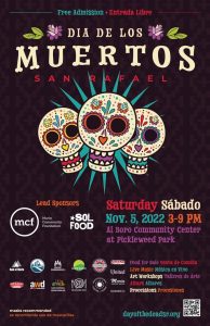 34th Annual Dia de los Muertos Poster