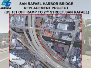 CalTrans lane closure