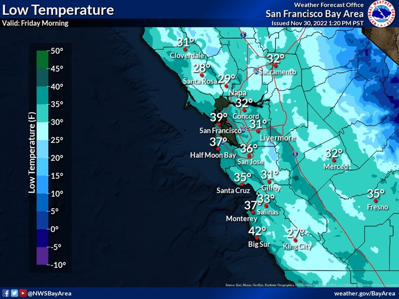 Upcoming Weather Alert! - San Rafael