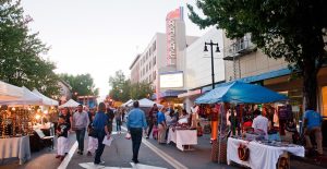 Farmers' Market Crowd