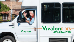Driver for Vivalon, which offers programs for older adults, including rides