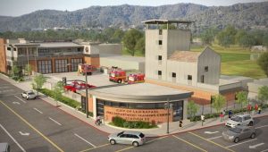 Rendering of Fire Station 52