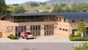 Rendering of Fire Station 57