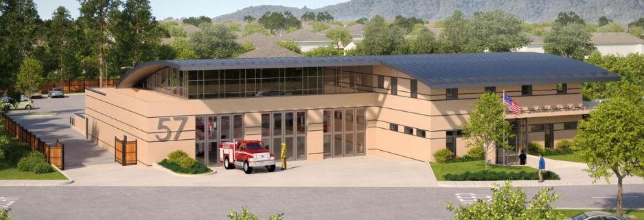 Rendering of Fire Station 57