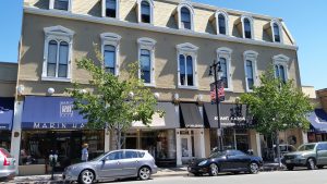 Classic Apartments on Fourth Street, photo taken by David Kunhardt