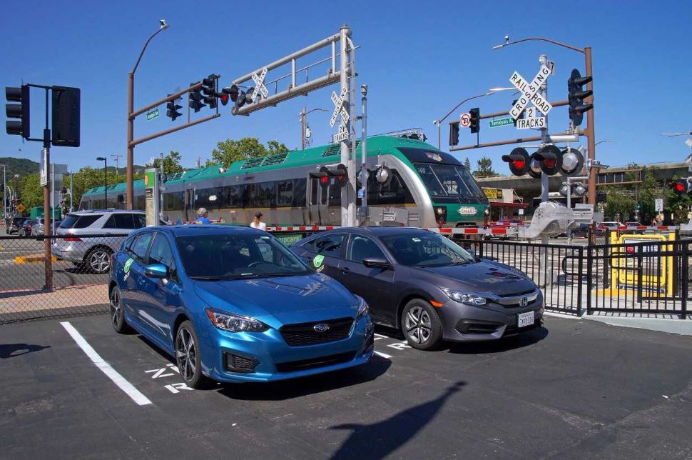 Zipcar at the Downtown SMART Station