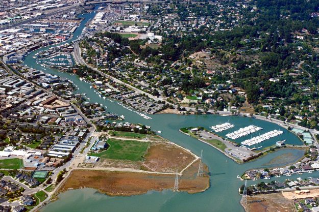 Aerial view of San Rafael