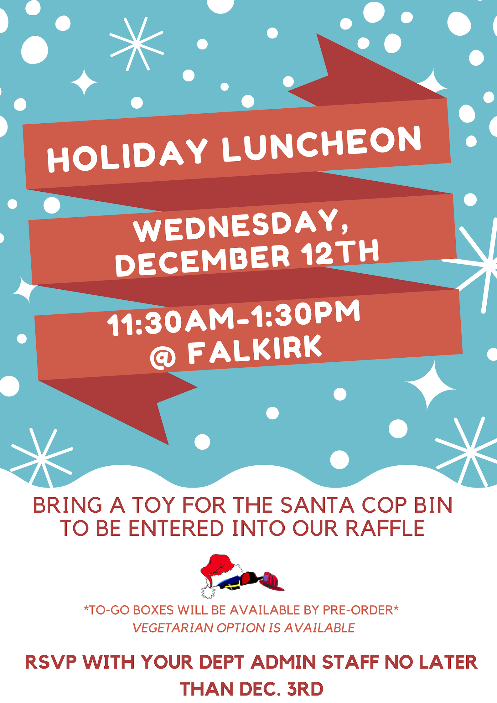 2018 COSR Holiday luncheon