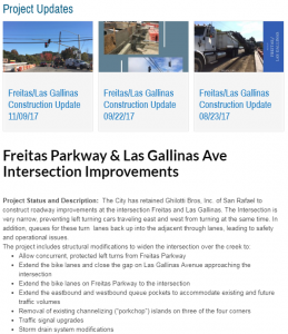 Frietas-Las Gallinas Project Page