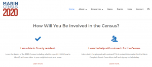 Marin Census 2020 Website