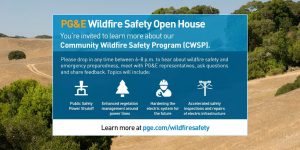 PG&E Wildfire Safety Open House