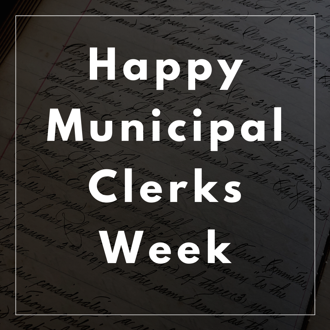 Municipal Clerks Week Day 5 San Rafael Employees