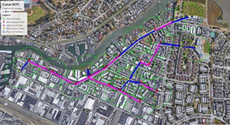 Canal WiFi Access Points