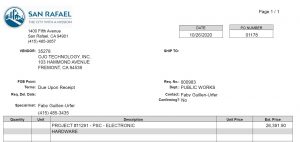 purchase order