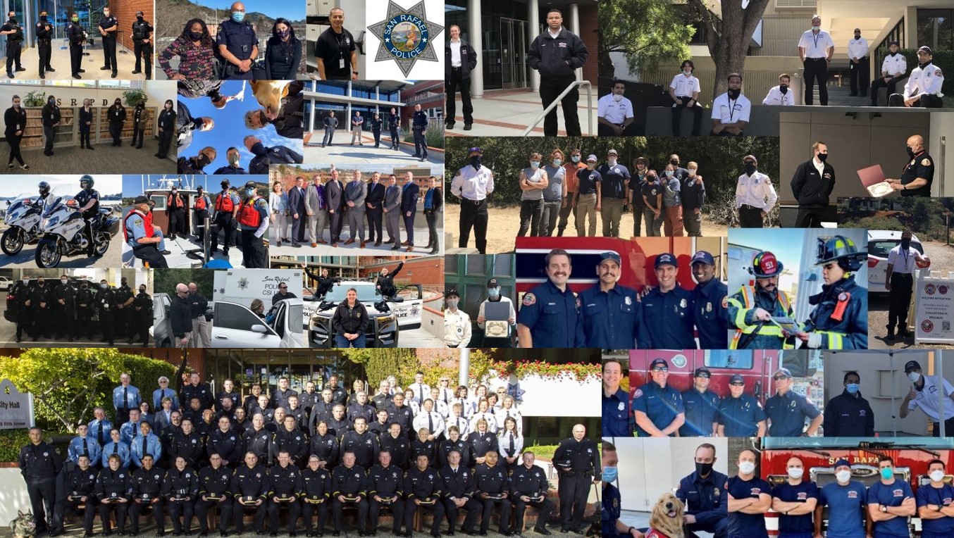 Police and Fire Collage