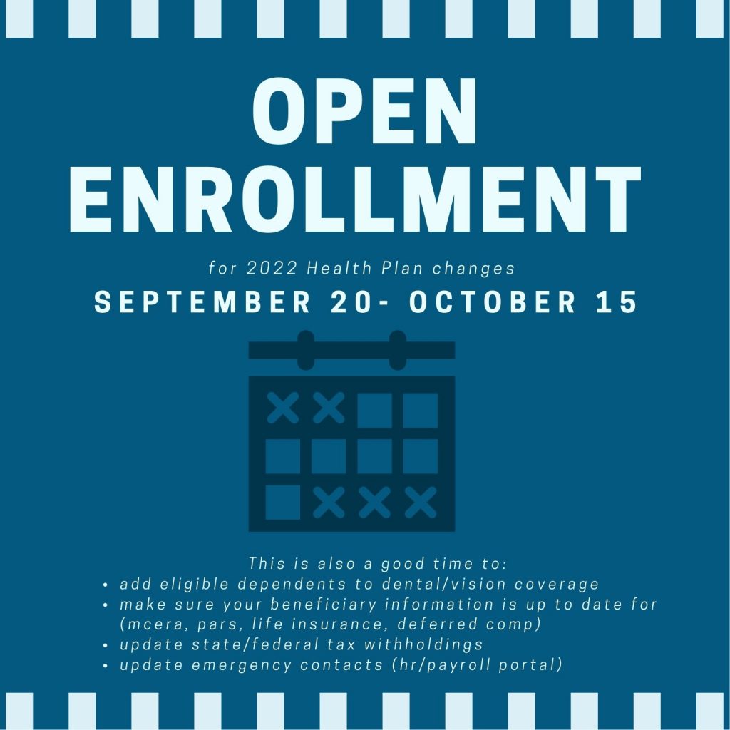 open enrollment 2022