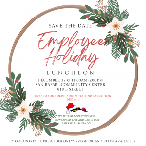 2021 Employee Holiday Luncheon