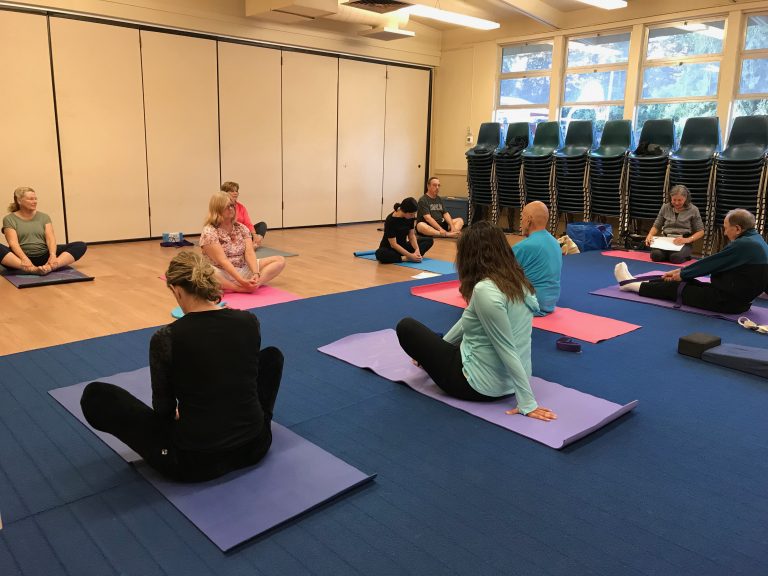 Careful Yoga Class Community Services