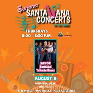 Summer concerts: SAVOR Santana Tribute Band