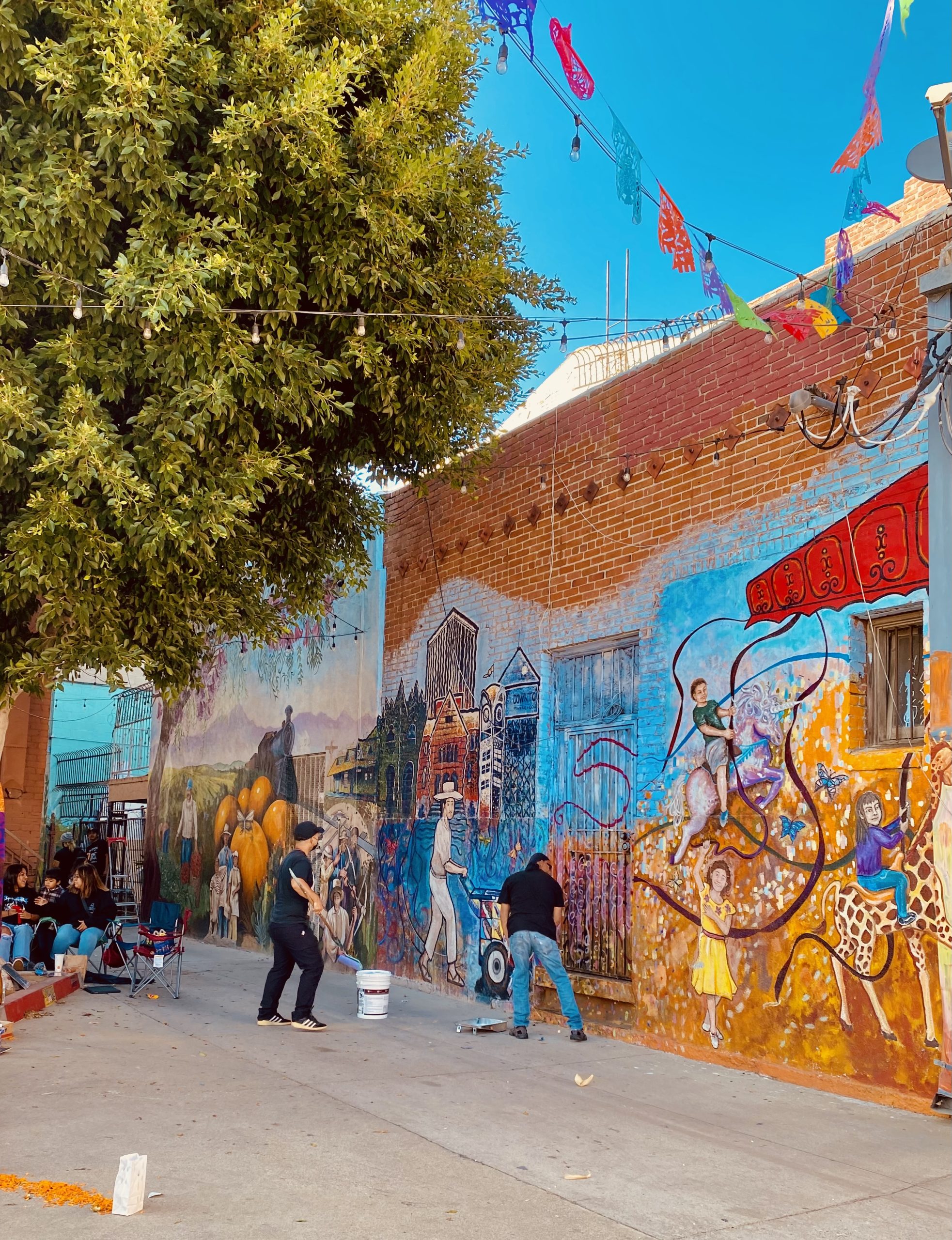 Spotlight photo - carousel mural