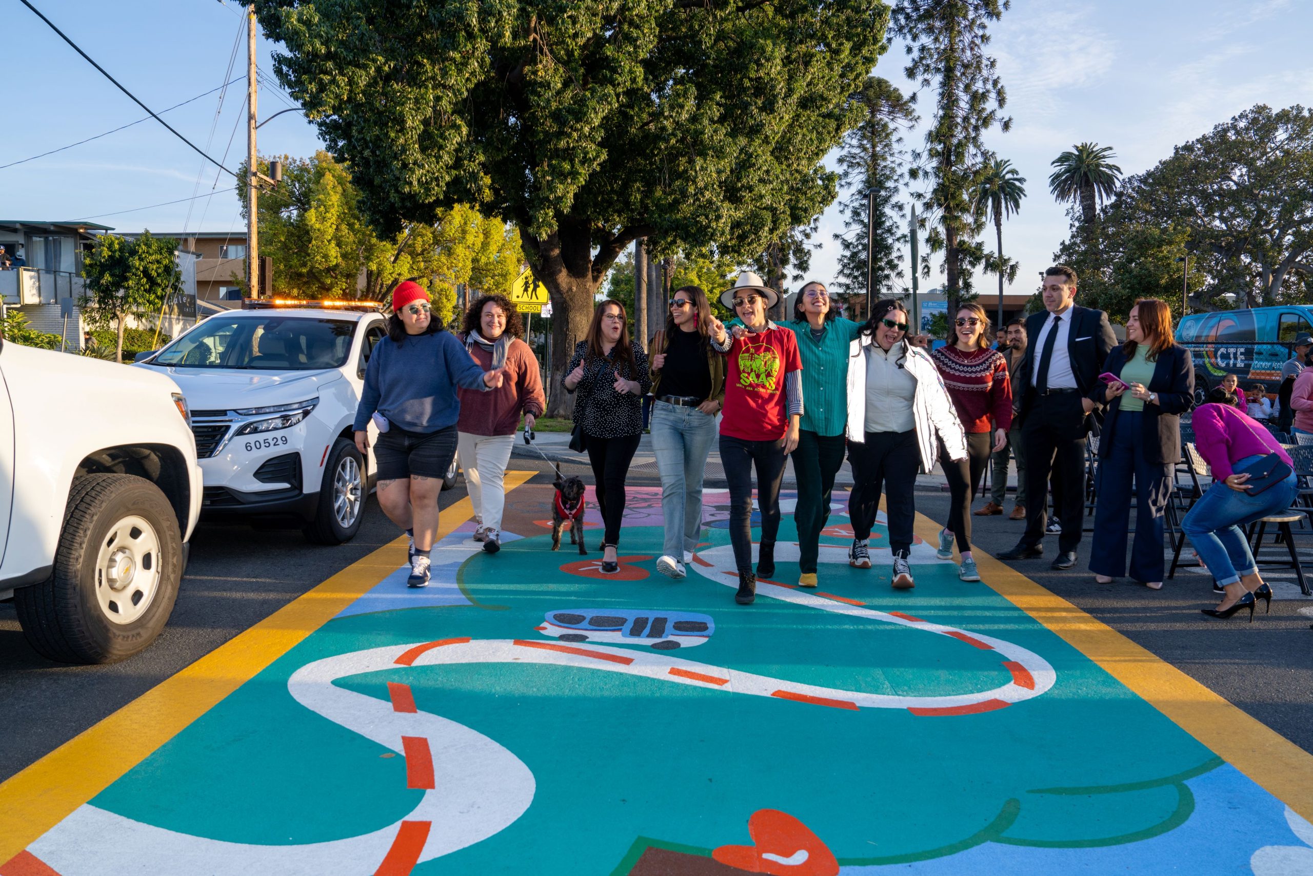 Willard Neighborhood Crosswalk Art Dedication Ceremony