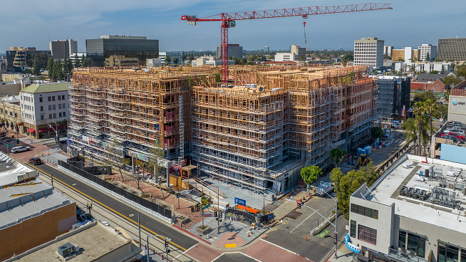 Building under construction