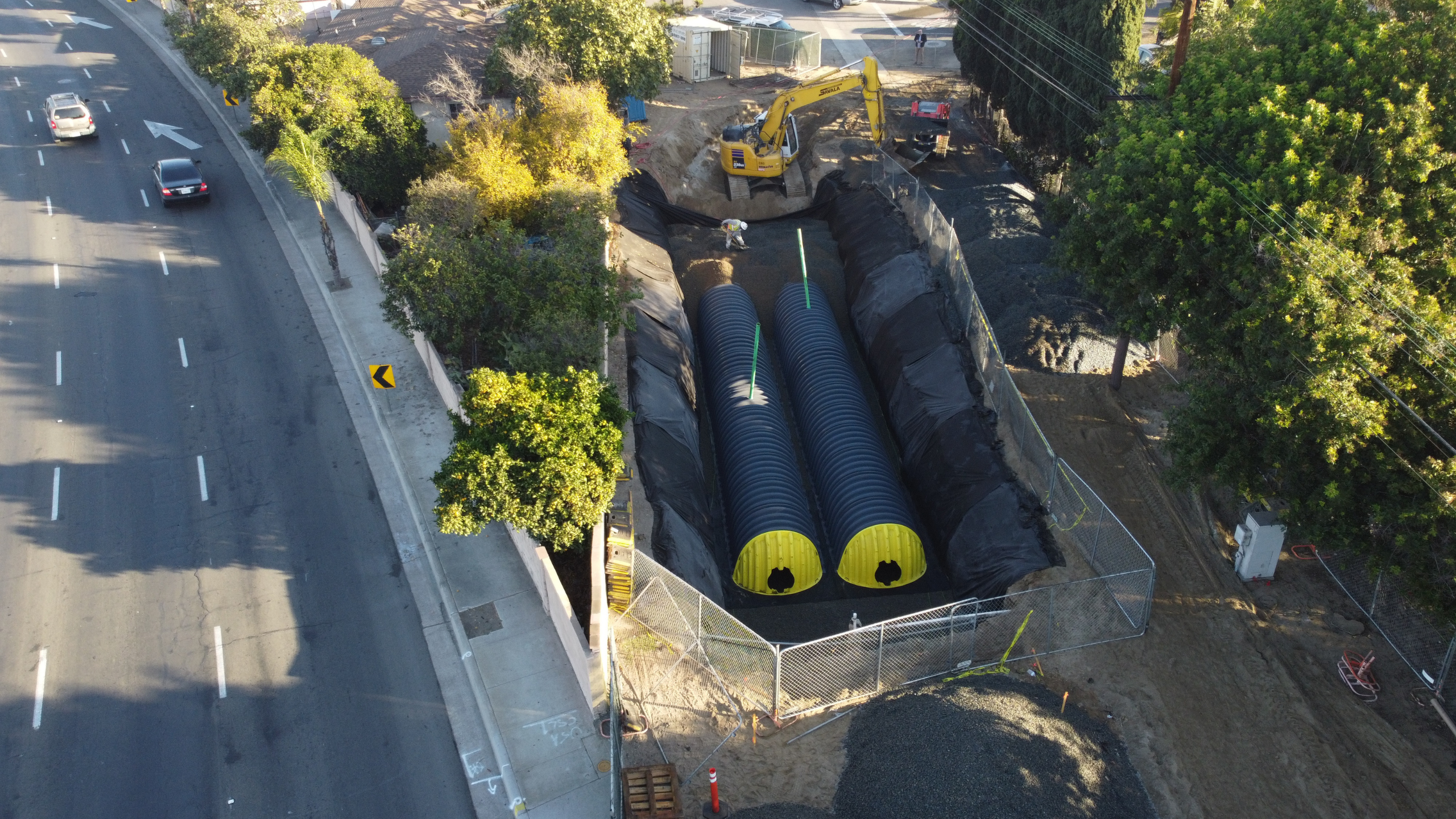 King street project construction