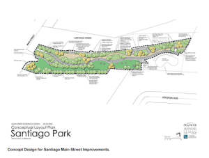 Conservancy Grant for Santiago Park 