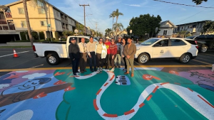 Willard Neighborhood Gets a New, Colorful Crosswalk 