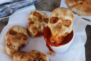 This Latino-Owned Pizzeria in Santa Ana is Home to The TikTok-Famous Pizza Skull