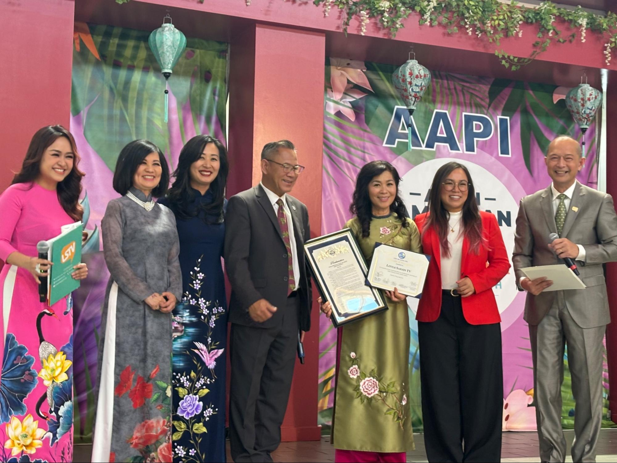 Little Saigon TV AAPI commemoration