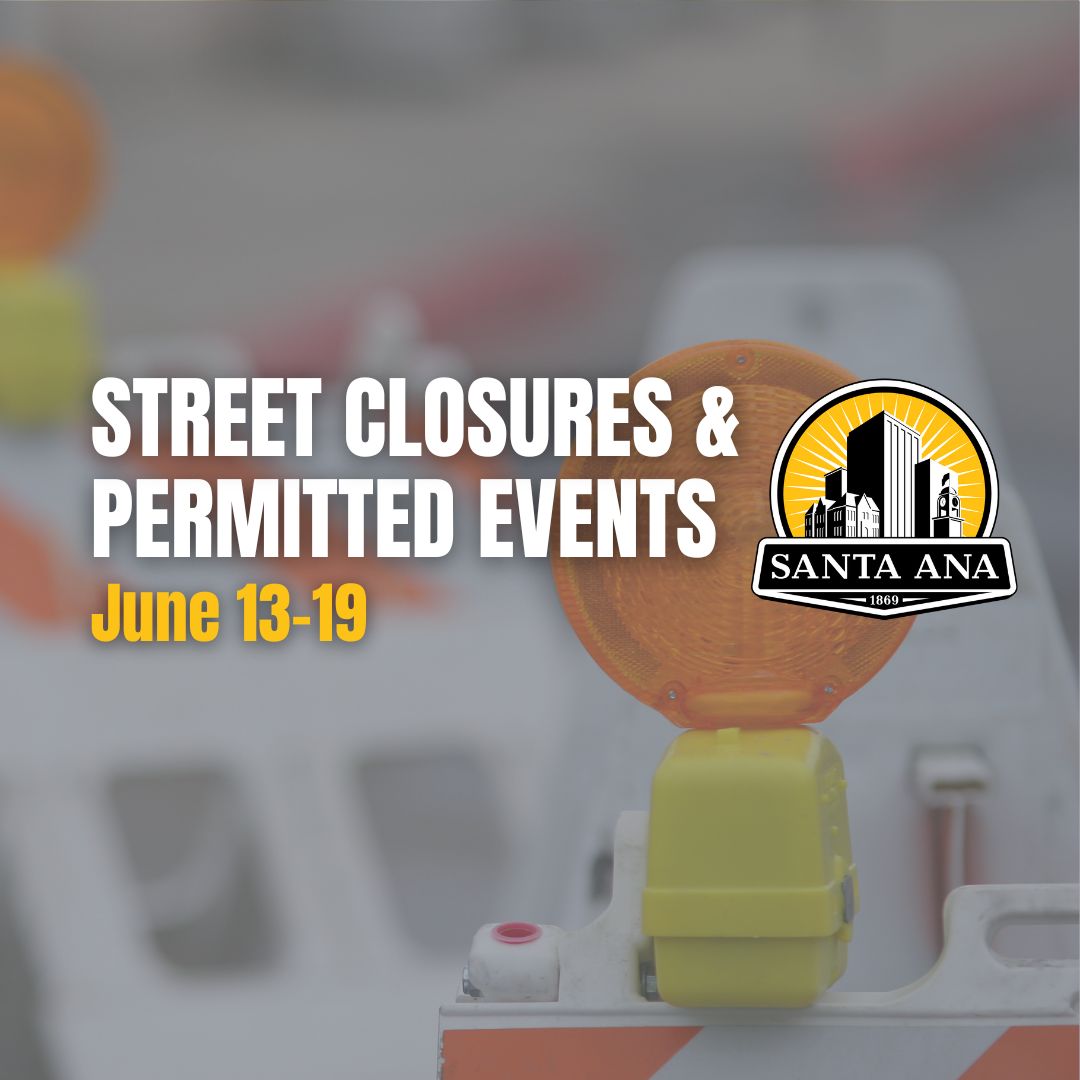 Street closures and permitted events for June 13-19