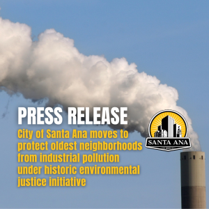 Environmental Justice Initiative image with smoke stack
