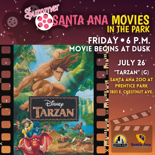 Movies in the Park 2024 City of Santa Ana