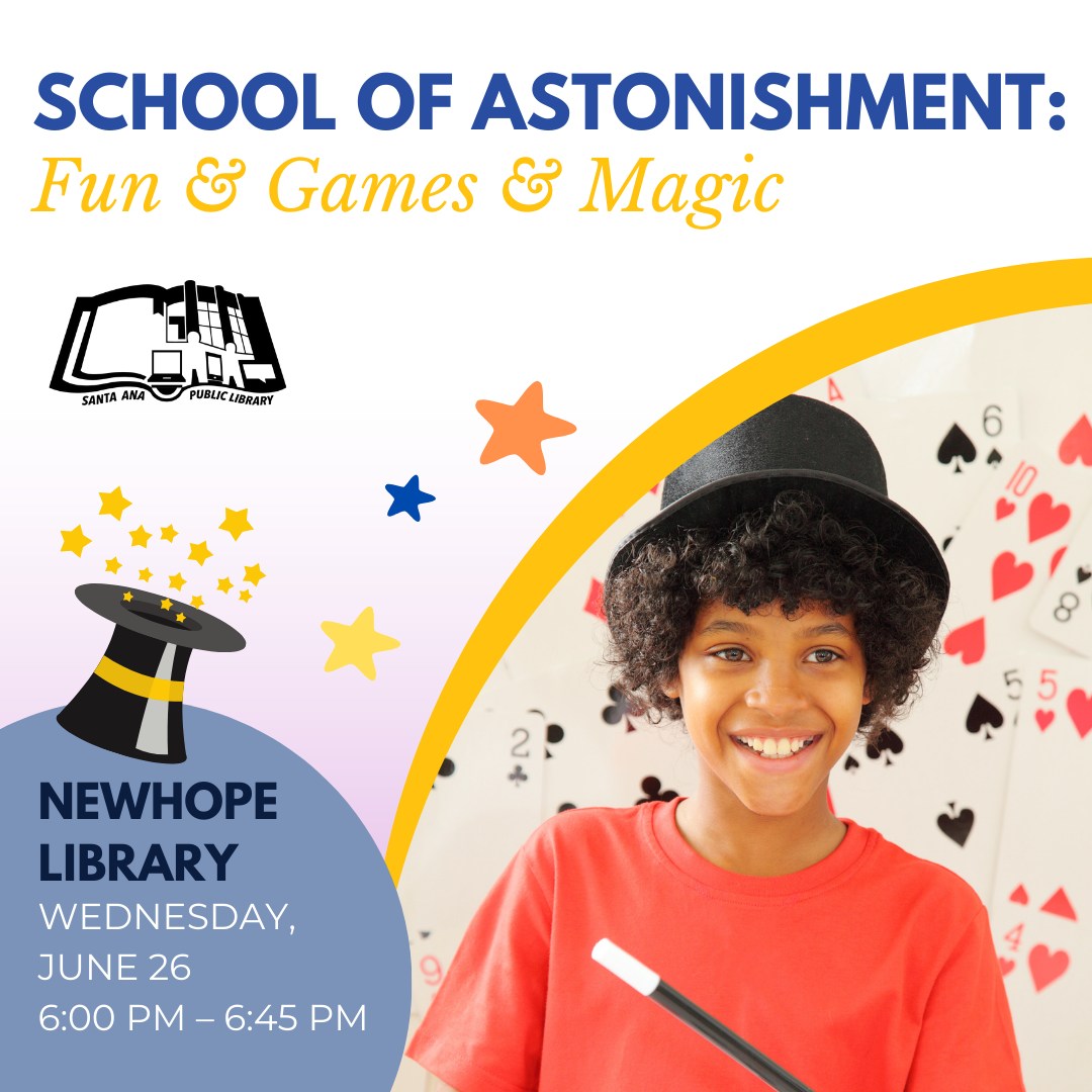 Magic show at the library