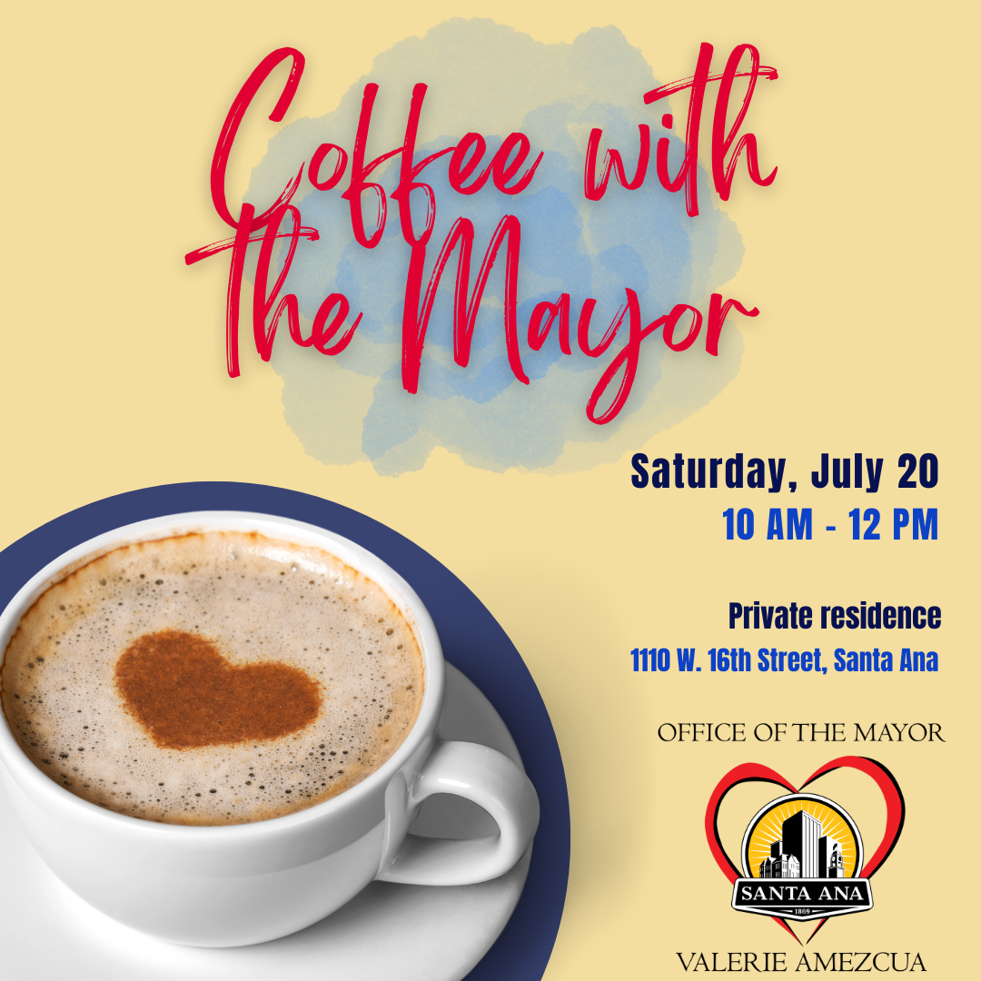 Coffee with the Mayor July