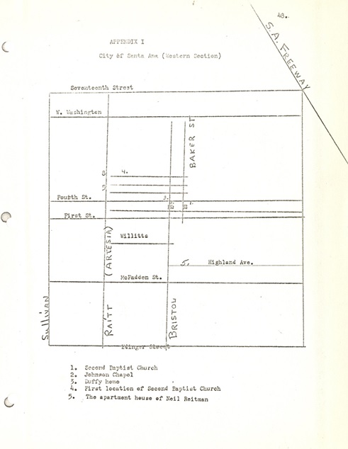 old map of santa ana