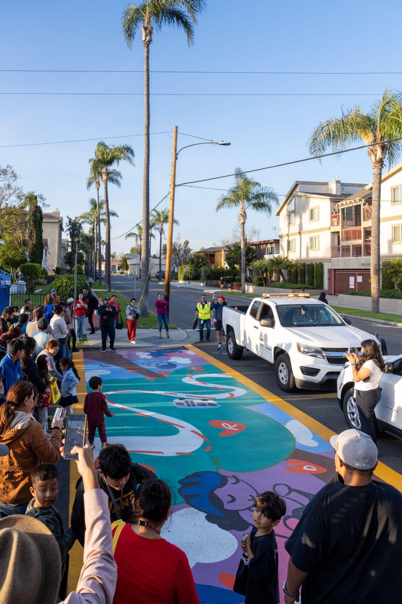 SAAS Willard Crosswalk Art Unveiling