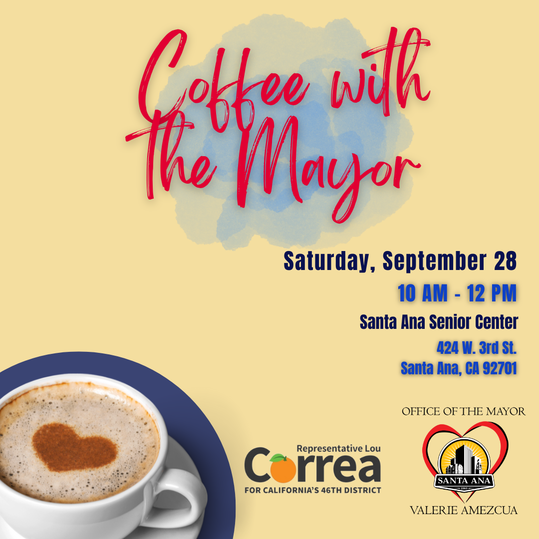 Coffee with the mayor new flyer