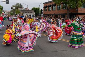 Fiestas parade