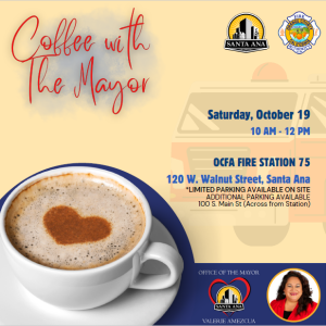 coffee with the mayor OCFA 