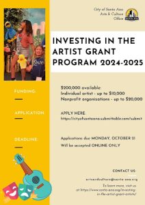 artist grant program