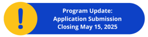 EPP Application Closing Notice EPP Application Update