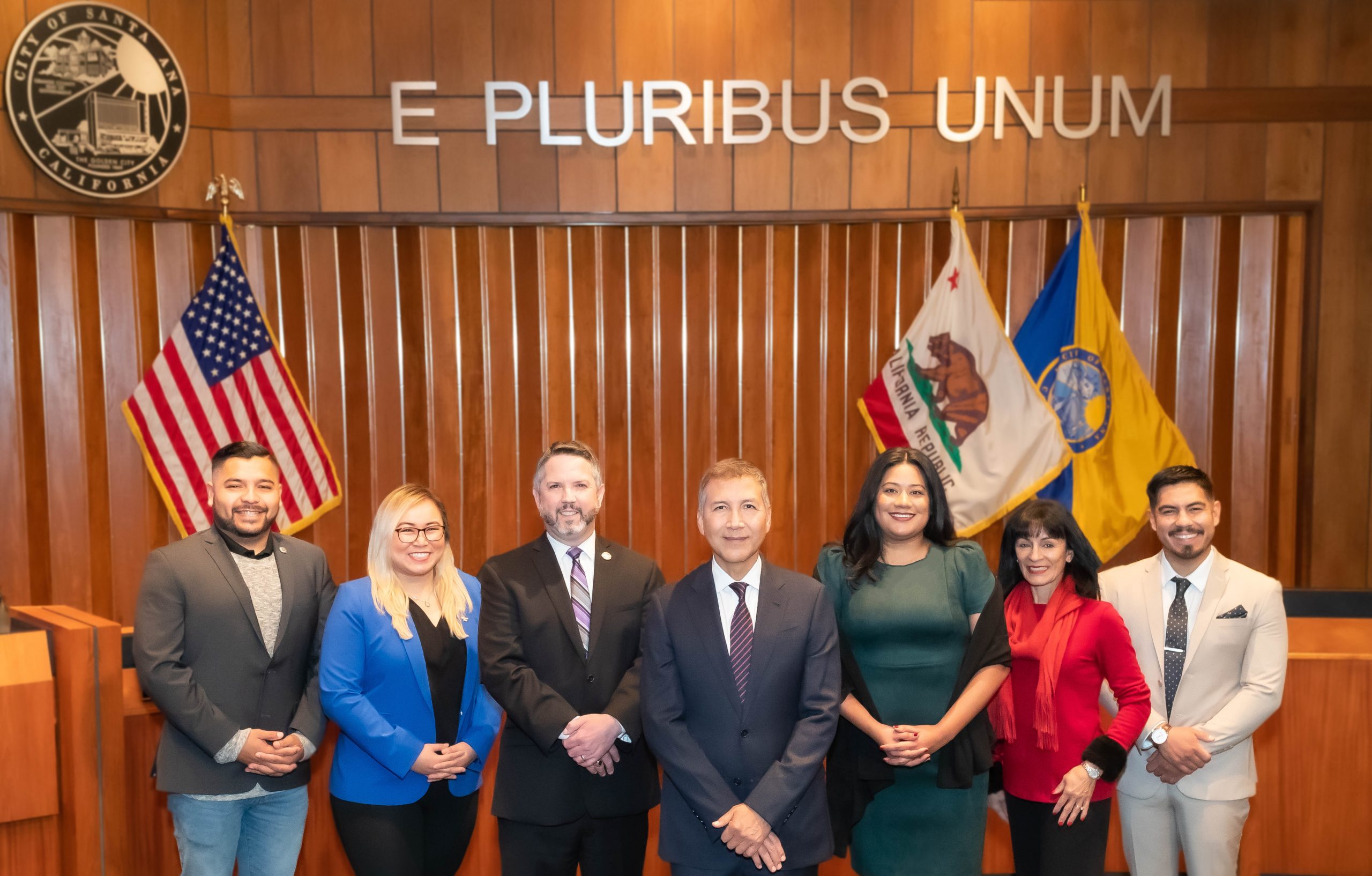 group portrait of the City Council