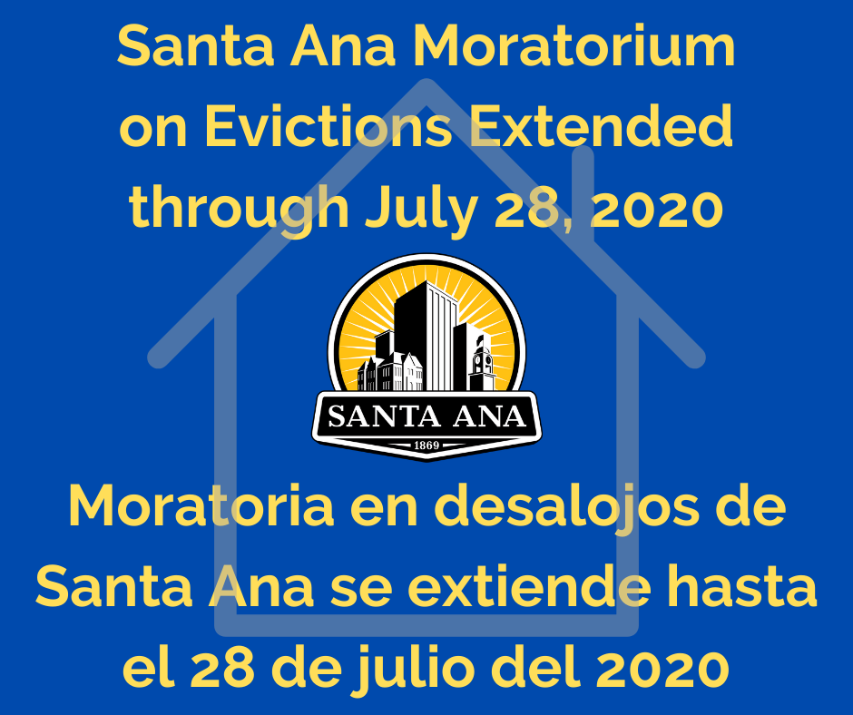 Eviction Moratorium Extended to July 28, 2020