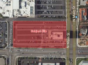 2700 N Main Subject Site Map