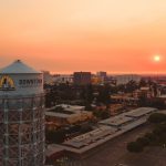 Water Tower Sunset