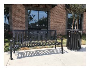 New Bus Bench